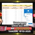 BUKTI JACKPOT LIVE CASINO BACCARAT TERPERCAYA DI INDONESIA TGL 16-10-2025
