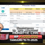 BUKTI JACKPOT PP LIVE MAGAHEEL TERPERCAYA DI INDONESIA TGL 15-11-2025