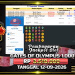 BUKTI JACKPOT SLOT GATES OF OLYMPUS 1.000 TERPERCAYA DI INDONESIA TGL 12-09-2026